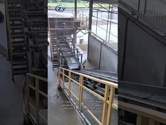 20t / H Starch Ekstraksi Sieves 30kw Cassava Baru Wire Screen