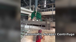 Centrifuge Scraper Otomatis Efisiensi Tinggi