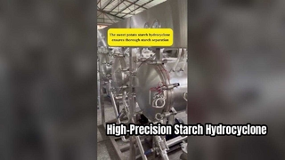 Hydrocyclone Starch Presisi Tinggi