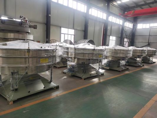 ZY2000 Rotary Vibrating Screen Untuk Penyaringan Butiran Serbuk SS304