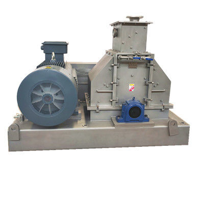 Silver White Fresh Cassava Hammer Mill Untuk Kapasitas Tinggi 2000kg/jam atau Lebih