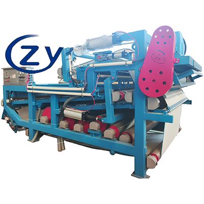 Filter Dehidrasi Sabuk Low-Maintenance: Sabuk kelas makanan untuk operasi penguras air pati yang aman