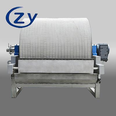Filter vakum baja tahan karat kelas industri SS304 untuk penguras air pati kapasitas tinggi 8t/jam