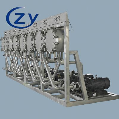 Peralatan Pencuci Hidrosiklon Pati Singkong Stainless Steel Penuh untuk Pemurnian Pati dan Pemisahan Protein