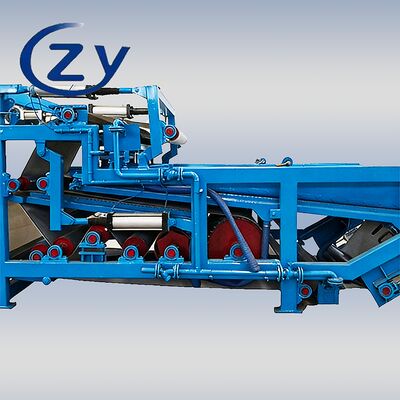 Filter dehidrasi sabuk industri dengan operasi terus menerus untuk pabrik pati skala besar