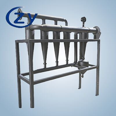 SS304 Desander stainless steel tanpa bagian yang bergerak dan kapasitas 10t/jam untuk penghapusan pasir lumpur pati