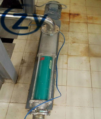 Mesin Pengolahan Pati Singkong 15kw / Pompa Serat Tekanan Tinggi Susu Pati