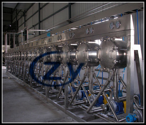 Mesin Pembuatan Pati Penuh Stainless Steel Hydro Cyclone Unit Kapasitas Yang Berbeda