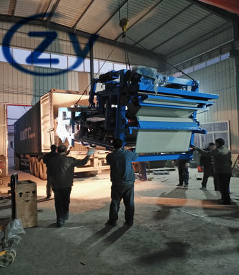 Jagung Pati Produksi Line Belt Tekan Untuk Dewatering Serat Kentang Singkong