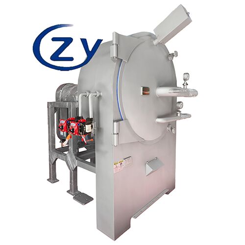 Penyaringan sentrifugal tugas berat untuk menghilangkan serat dan kotoran secara efisien dari bubur pati umbi