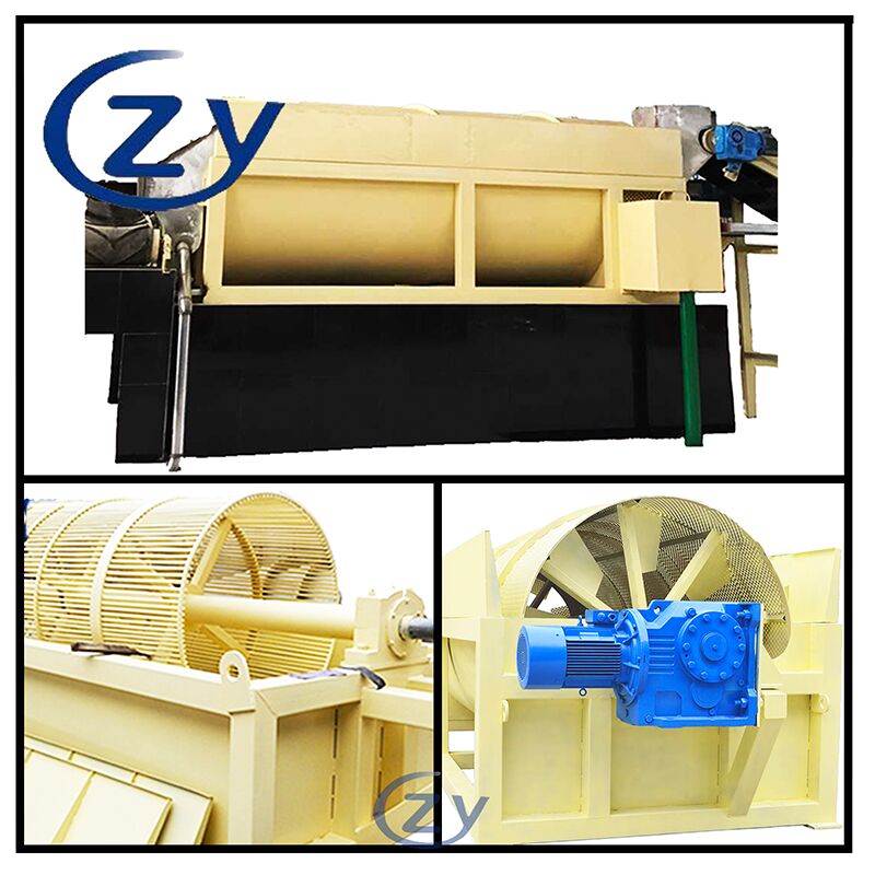 Pengupas Putar Tugas Berat Dirancang untuk Pencucian Singkong yang Efisien dan Penghilangan Lendir yang Menyeluruh