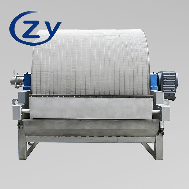 Filter Drum Vakum Bahan Kering Tinggi Peralatan Pengeringan Efisiensi Tinggi untuk Pengolahan Jero Kental