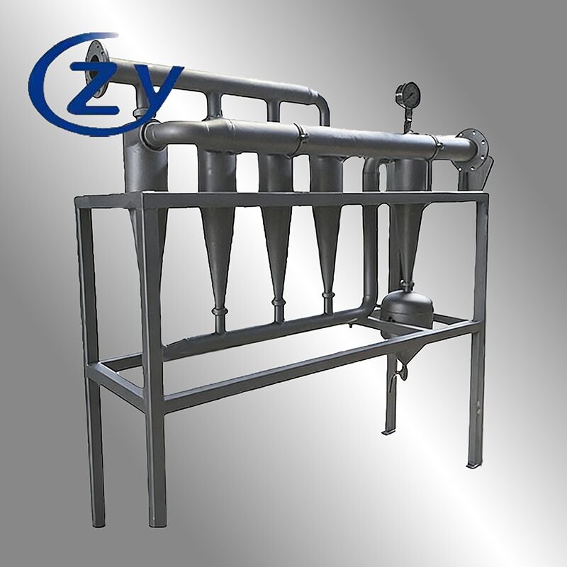 Cassava Starch Desanding Separation Equipment Centrifugal Cyclone Desander Khusus untuk Pemurnian Slurry Tuber Starch