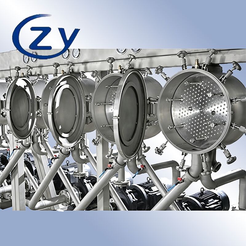 Pengumpulan multicyclone tahan korosi dari stainless steel untuk kapasitas output khusus dalam pemurnian slurry pati