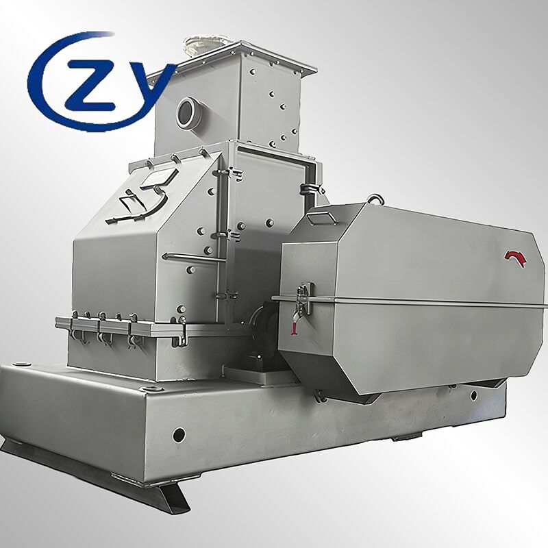 Baja tahan karat 304 Cassava Rasper dengan kecepatan 2100rpm dan kapasitas 25t / h untuk penggilingan umbi yang efisien