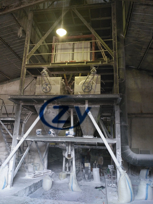 Hot Air Flow Potato Starch Flash Dryer Kapasitas Besar 380 Voltage 50 hz