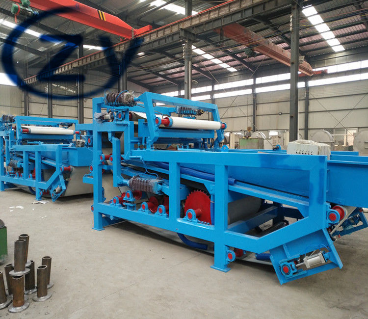 Mesin Press Filter Sabuk Dewatering Lumpur