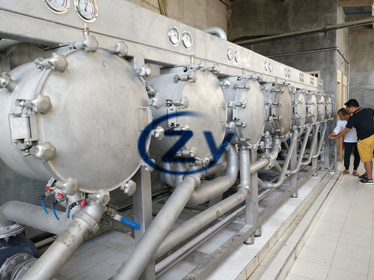 Mesin Pemisah Hidrosiklon Pemulihan Pati Singkong 45kw MC550