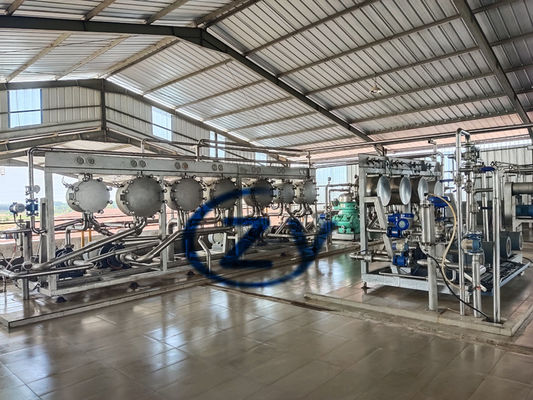 Stainless Steel 304 Mesin Tepung Tapioka Konsentrasi Cyclone Cassava Refining