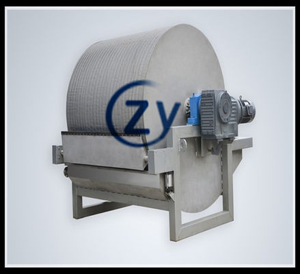 Vacuum Drum Potato Starch Dewatering Machine SS304 Filter Area 20m2