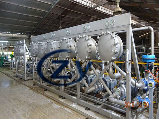 Mesin Pengolah Pati Kunci 2t/H Singkong Multicyclone Refining
