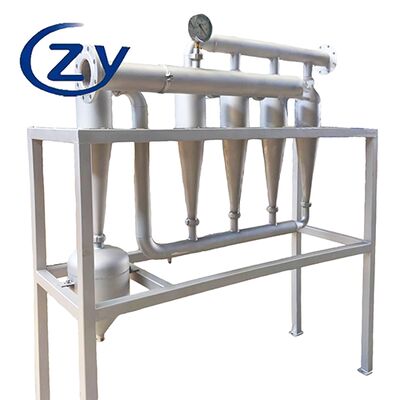 Desander khusus tumbuhan dengan pemisahan padat-cair dengan kerugian rendah