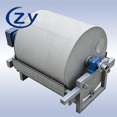 Kompak Filter vakum stainless steel SS304 untuk dewatering pati dengan kapasitas 2-8t / h dan kecepatan drum diatur
