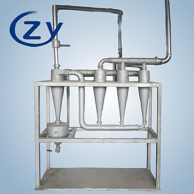 SS304 Stainless Steel Continuous-Flow Desander dengan Kapasitas 10-20t/h dan Tanpa Bagian Pindah Internal untuk Penghapusan Pasir Limbah Starch
