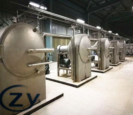 Set Lengkap Stainless Steel 304 Tapioka Starch Machine Di Nigeria