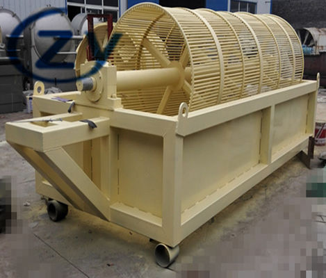 Mesin Drum Rotary Peeling Untuk Tapioka Singkong Oleh Seimens Motor Multi Ukuran