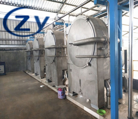 Mesin Pengolah Tepung Singkong Fiber Dewatering Dengan Seimens Motor