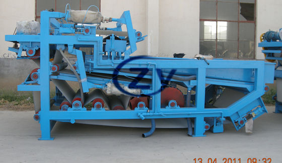 Tapioka Fiber Belt Filter Press Dewatering Konsumsi Daya Rendah 380v 50 hz