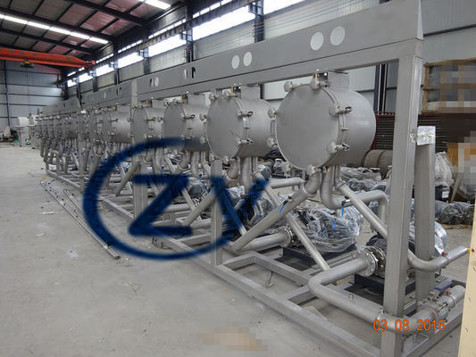 MC445 18kw 12t / H Mesin Pengolah Pati Singkong