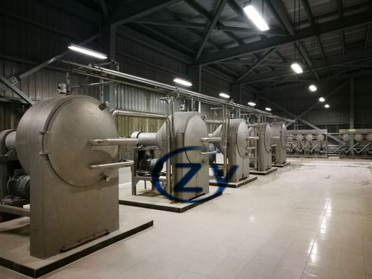 45kw 15t / H SS304 Saringan Ekstraksi Pati Singkong