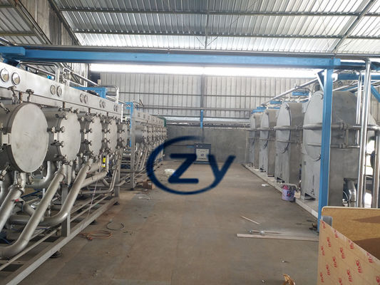 Pemisahan Terak Mesin Pati Tapioka 20t / H 37kw