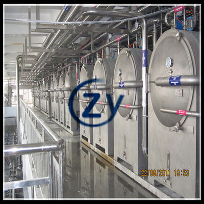 15t / H Mesin Pengolah Pati Singkong Saringan Sentrifugal 45kw
