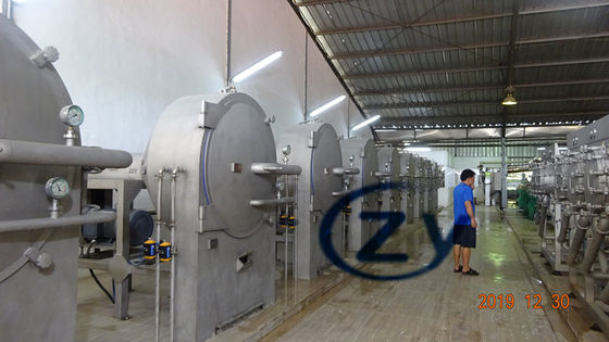380V 30kw Mesin Ekstraksi Pati SS304 Starch Centrifugal Saringan