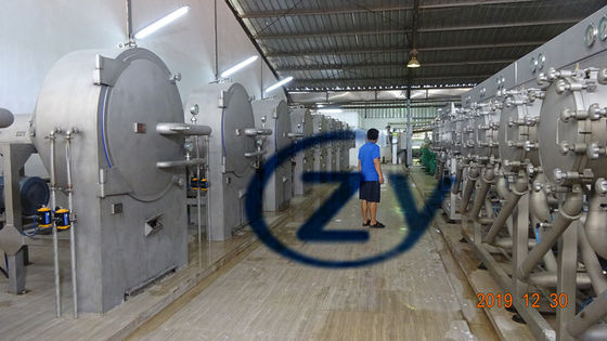 CS1200 Centrifugal Sieves 30kw Mesin Pembuat Tepung Singkong